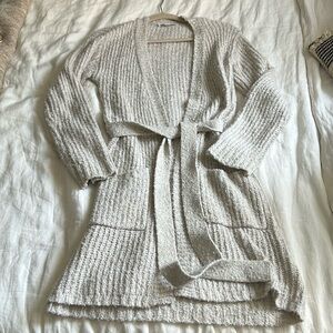 BB Dakota Long Belted Cardigan Sweater Sz S